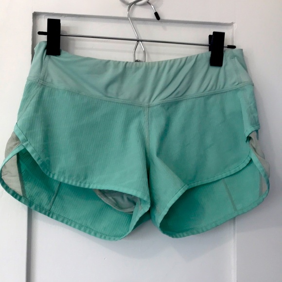 lululemon athletica Pants - Lululemon mint green running short
